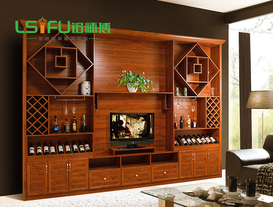鋁師傅全鋁酒柜定制設計裝修效果圖