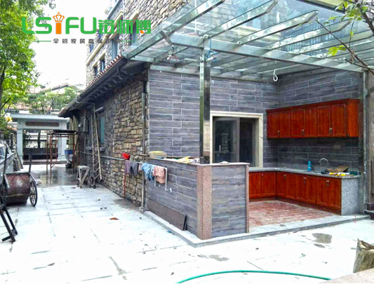 鋁師傅地柜吊柜整體全鋁櫥柜定制設計裝修效果圖