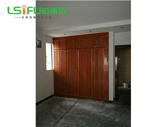 鋁師傅全鋁衣柜定制設(shè)計正面圖