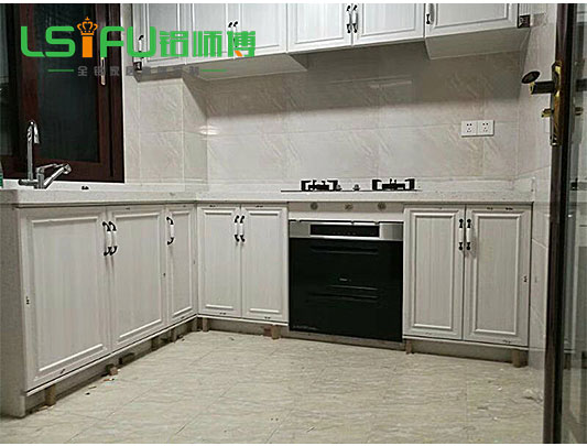 鋁師傅全鋁家具個(gè)性定制白色櫥柜圖片