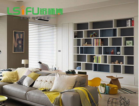 鋁師傅全鋁屏風隔斷裝修效果圖