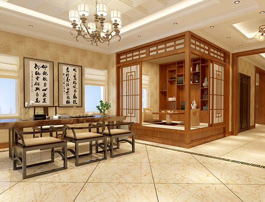 鋁師傅全鋁屏風隔斷裝修效果圖