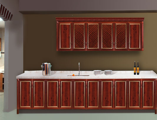 鋁師傅整體全鋁櫥柜定制設計裝修效果圖