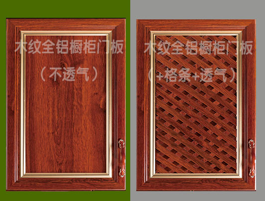 鋁師傅全鋁家具廚房整體櫥柜板門圖片