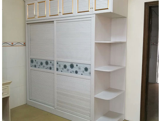 鋁師傅定做整體全鋁衣柜圖片