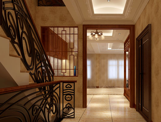 鋁師傅高檔全鋁屏風裝修效果圖