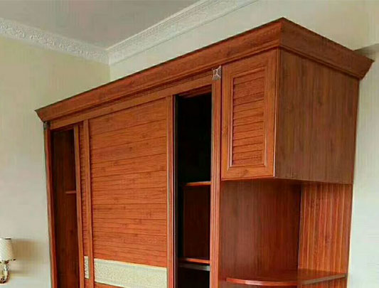 鋁師傅全鋁家具整體移門衣柜圖片