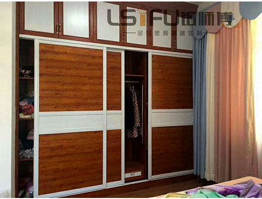 鋁師傅移門推拉門全鋁衣柜裝修效果圖
